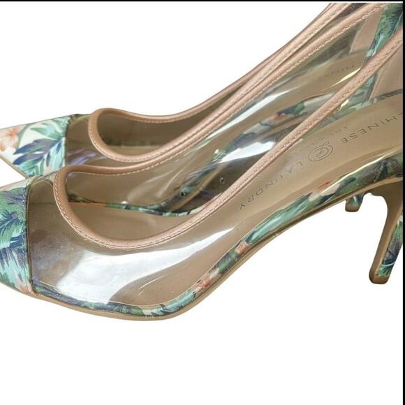 Chinese Laundry Womens Shoes Sz 10 Heels Garden Party Ceremony Bridal shower - Picture 5 of 15